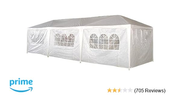 Palm Springs 10 X 20 White Party Tent Instructions